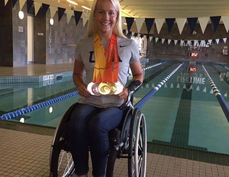 Mallaroy Weggemann WIth Medals