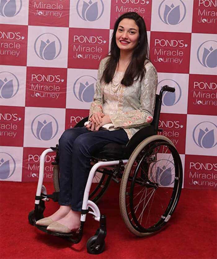 Muniba Mazari Smiling