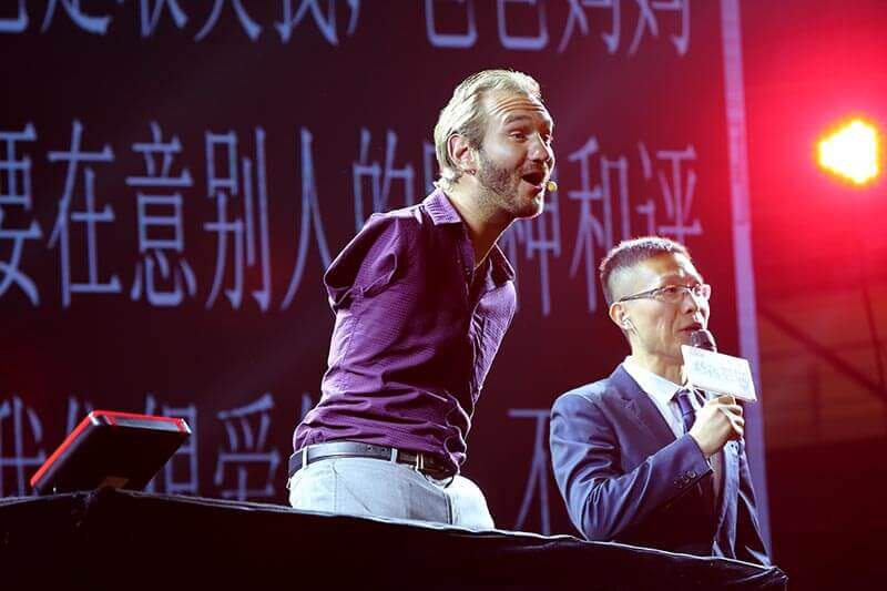 Nick Vujicic Speaking