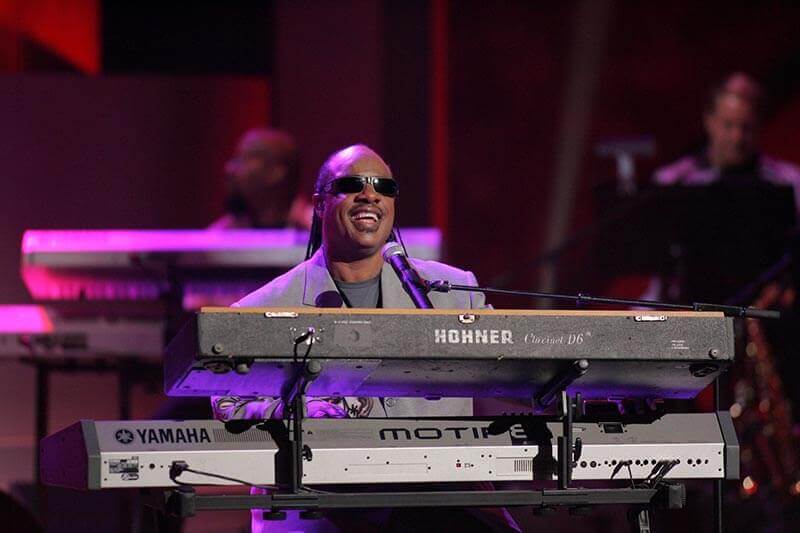 Stevie Wonder Performing